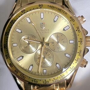 NEW Montres Prestige X Invicta Men's Watch 44.5mm Gold (MPW-0332) #0452